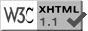 Valid XHTML 1.1!